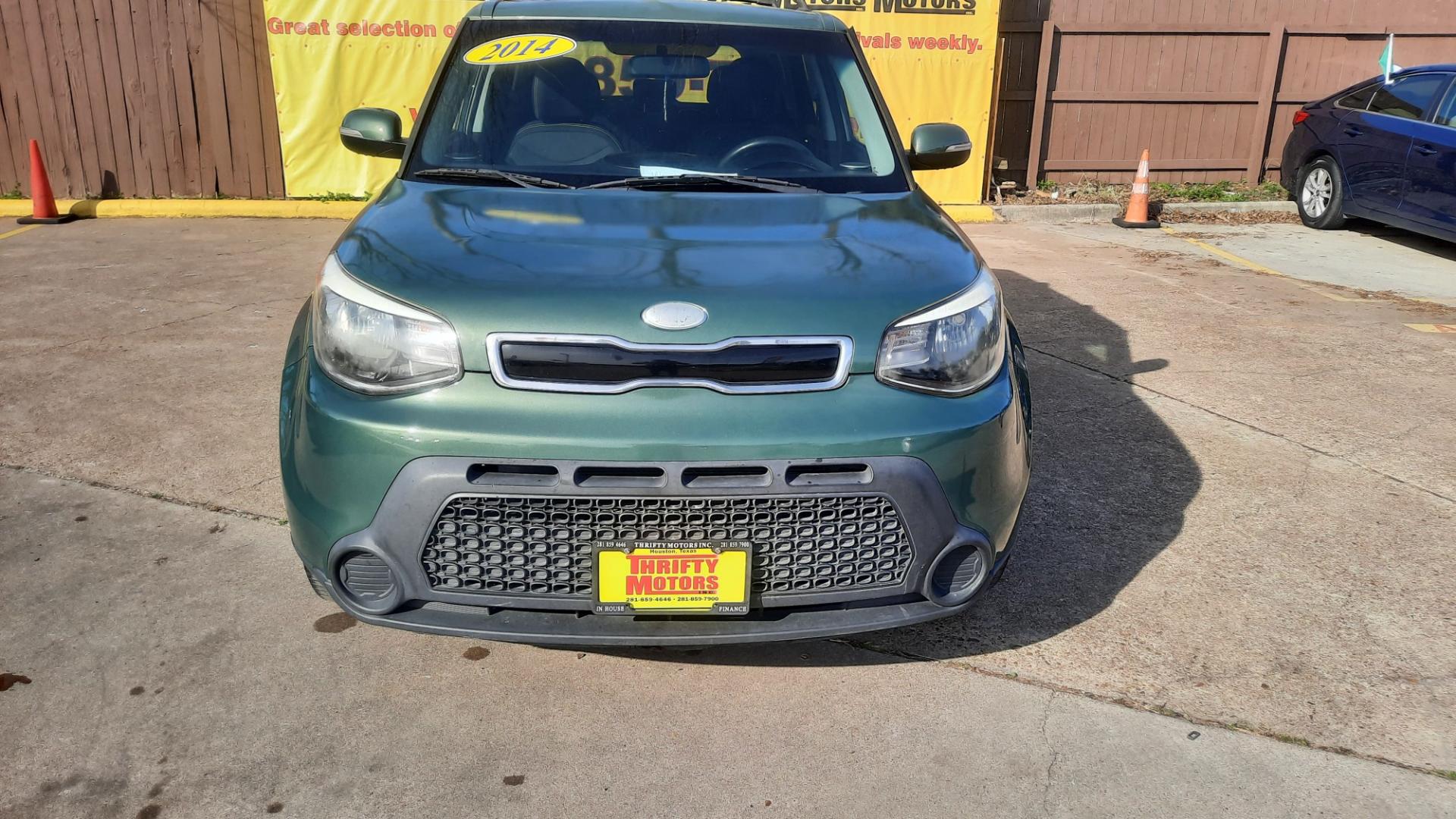 2014 Kia Soul (KNDJP3A56E7) , located at 16710 Clay Rd., Houston, TX, 77084, (281) 859-7900, 29.834864, -95.656166 - Photo#0